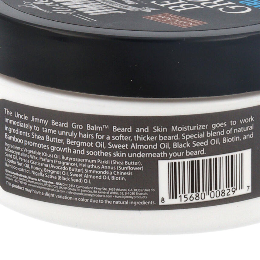 Uncle Jimmy Beard Gro Balm Beard and Skin Moisturizer 59 ml