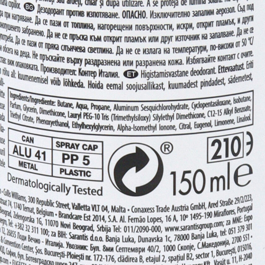 DENIM Attraction Deo Bodyspray f&uuml;r Herren 150 ml