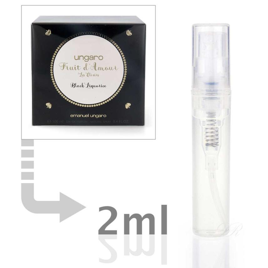 Emanuel Ungaro Fruit dAmour Black Liquorice Eau de Parfum f&uuml;r Damen 2 ml - Probe