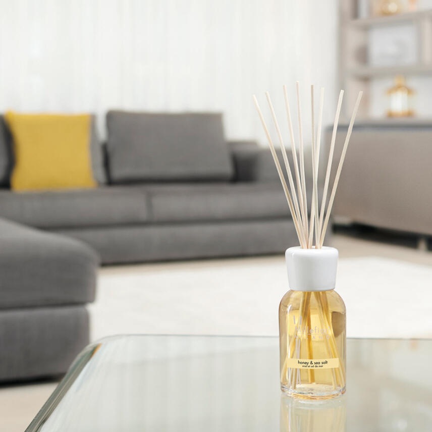 Millefiori Natural Reed Diffusor Honey Sea Salt Raumduft 250 ml