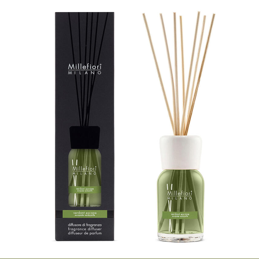 Millefiori Natural Reed Diffusor Verdant Escape Raumduft 250 ml