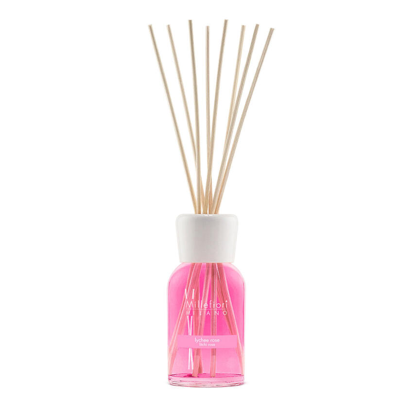 Millefiori Natural Reed Diffusor Lychee Rose Escape Raumduft 250 ml