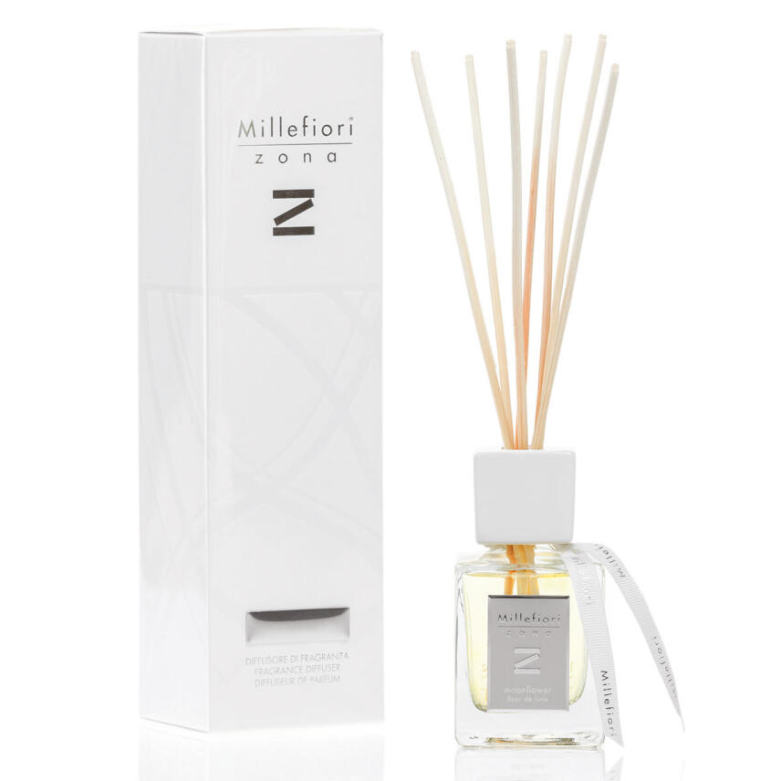 Millefiori Zona Reed Diffusor Moonflower Raumduft 100 ml