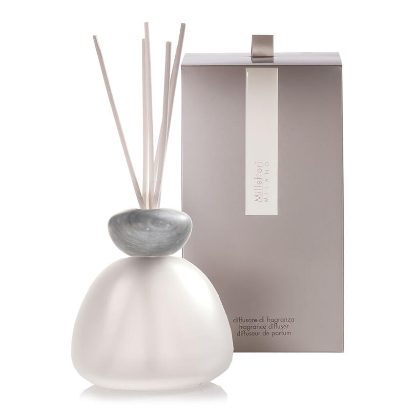 Millefiori Marmorglas Diffuser Grey Frosted