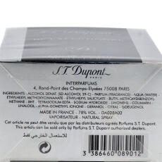 ST Dupont Be Exceptional Eau de Toilette f&uuml;r Herren 50 ml vapo