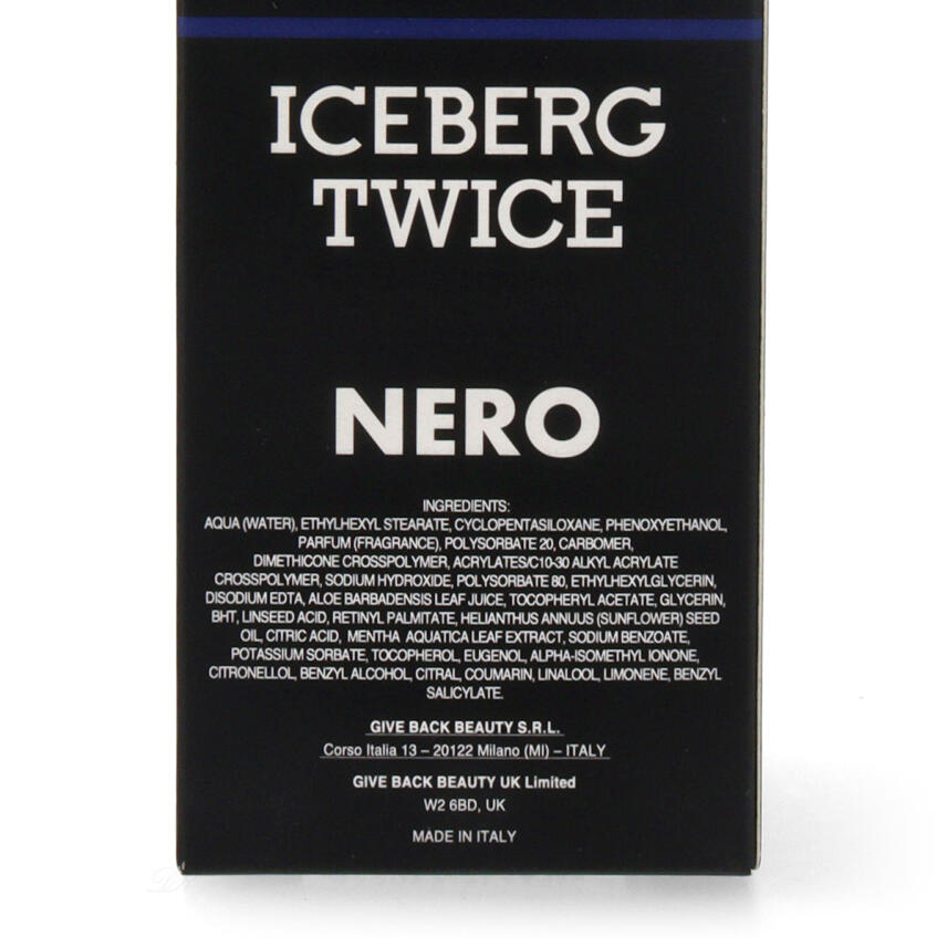 ICEBERG TWICE Nero After Shave Balsam 150 ml