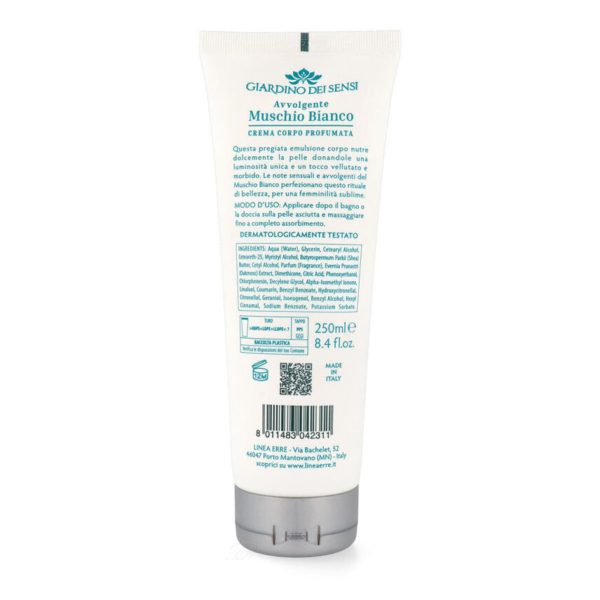 Giardino dei Sensi Muschio Bianco parf&uuml;mierte K&ouml;rperlotion 250ml