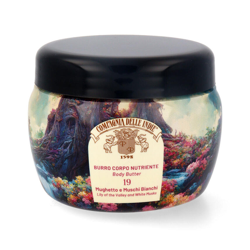 Compagnia delle Indie 19 Mughetto e Muschi Bianchi K&ouml;rperbutter 250 ml