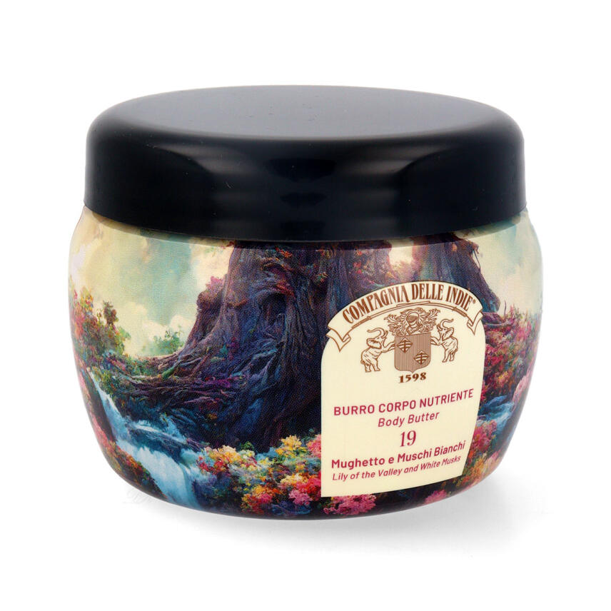 Compagnia delle Indie 19 Mughetto e Muschi Bianchi K&ouml;rperbutter 250 ml