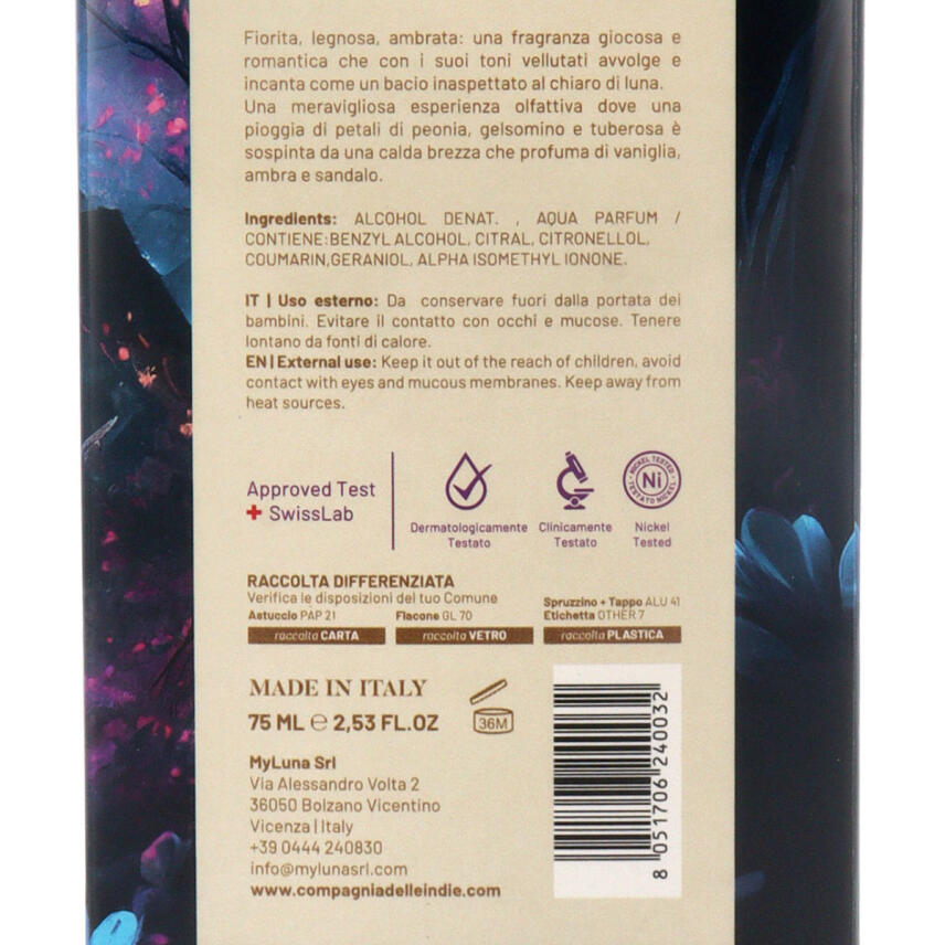 Compagnia delle Indie 13 Peonia e Ambra Eau de Parfum 75 ml