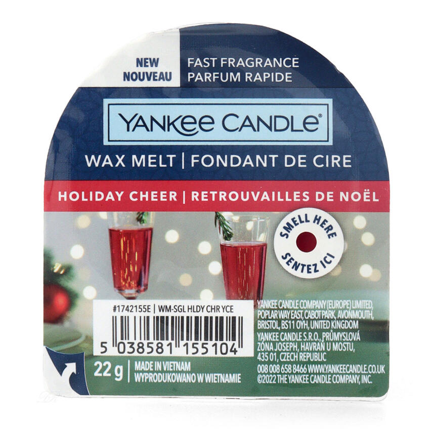 Yankee Candle Holiday Cheer Wax Melt Duftwachs 22 g
