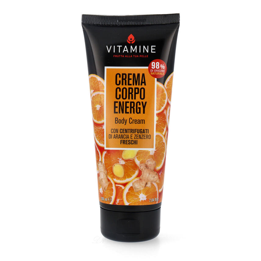Vitamine K&ouml;rpercreme Energy 200 ml