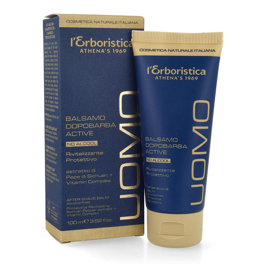 LErboristica di Athenas Active After Shave Balsam ohne Alkohol 100 ml