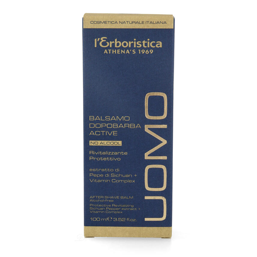 LErboristica di Athenas Active After Shave Balsam ohne Alkohol 100 ml