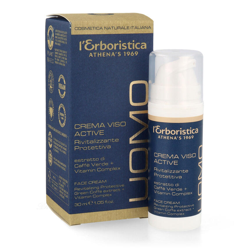 LErboristica di Athenas Active Gesichtscreme M&auml;nner Revitalisierend 30 ml