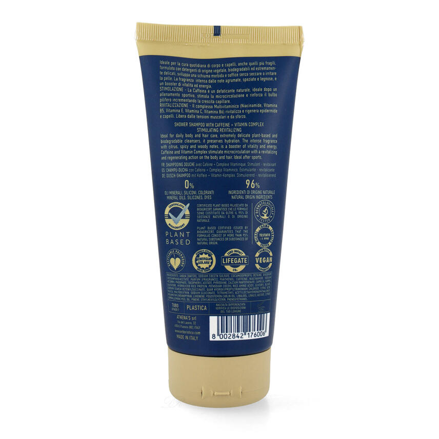 LErboristica di Athenas Uomo Active Duschgel &amp; Shampoo 200 ml