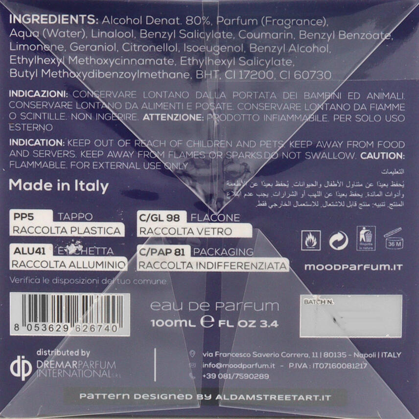 Mood Vamp Eau de Parfum Intense Damen 100ml