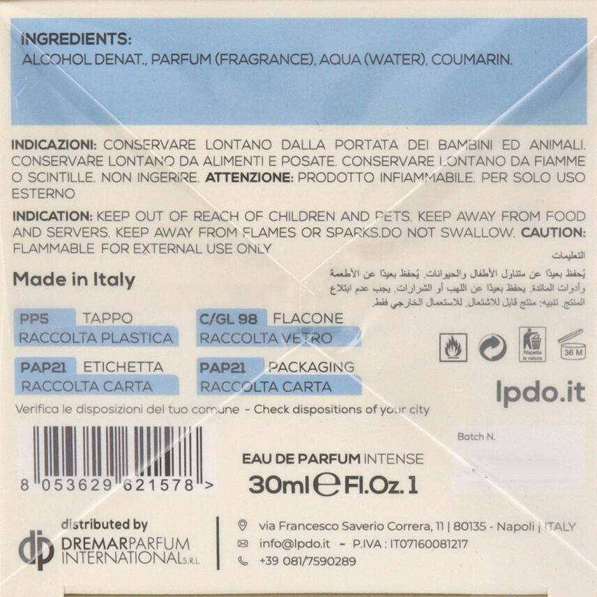 LPDO La Nuit Blanche Eau de Parfum 30ml