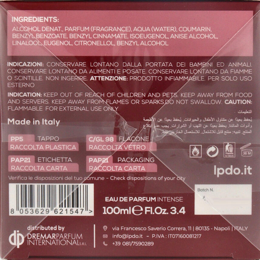 LPDO Cherry Seduction Eau de Parfum 100ml