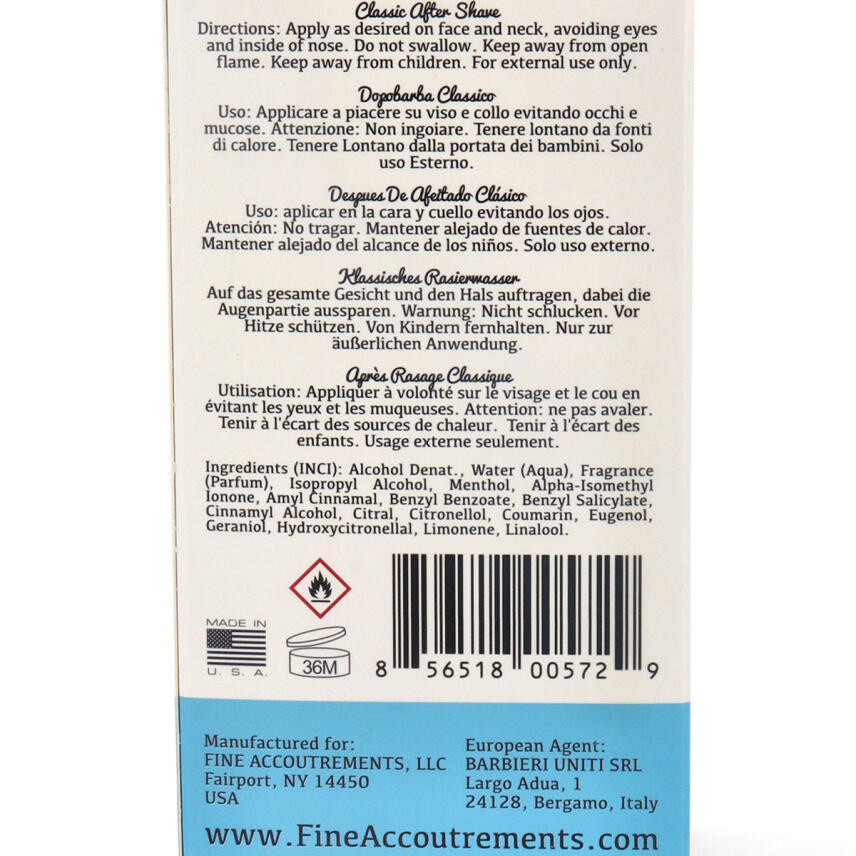 Fine Barber Blue Aftershave 100 ml