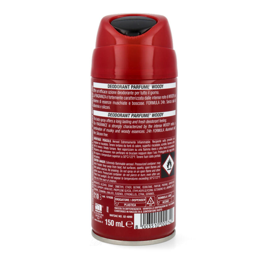 intesa pour Homme Deodorant Body Spray Woody 150 ml