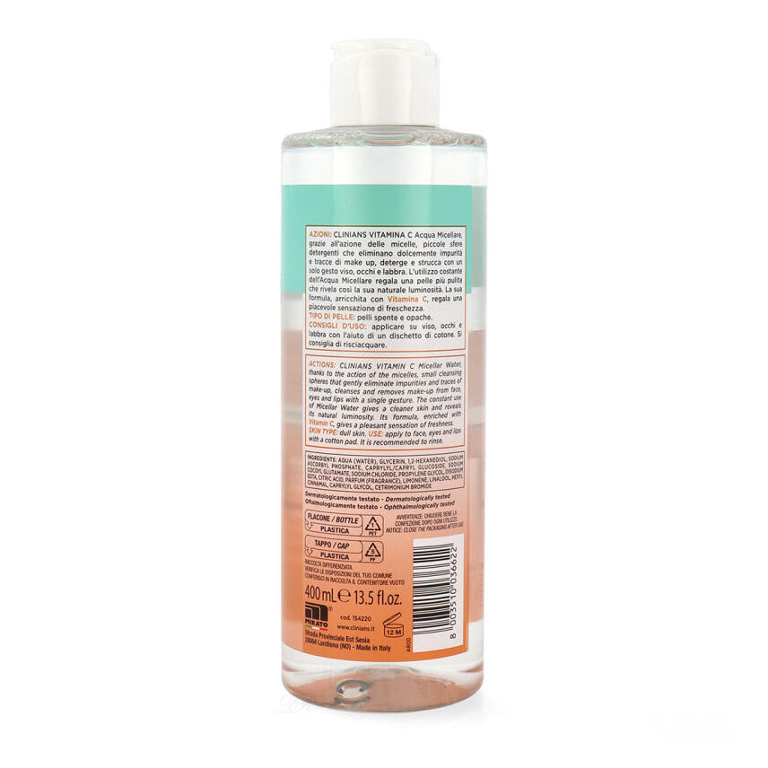 Clinians Mizellenwasser 3in1 Illuminante mit Vitamin C 400 ml