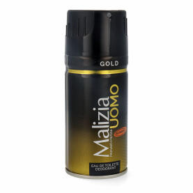 MALIZIA UOMO GOLD - deodorant  150ml