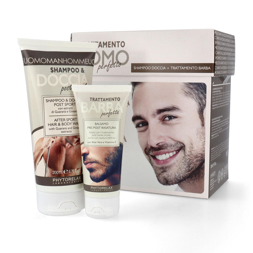 Phytorelax Man Set Pre-Aftershave Balsam 75 ml + Duschschampoo 200 ml