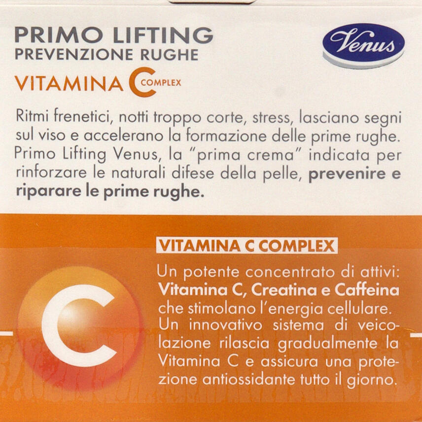 VENUS Gesichtscreme Primo Lifting Anti-Falten Vitamin C 50ml