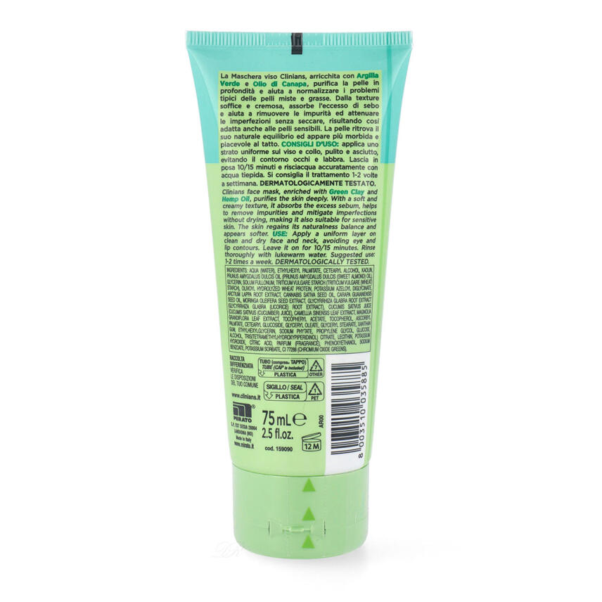 Clinians Hydra Plus Gesichtsmaske f&uuml;r Mischhaut 75 ml
