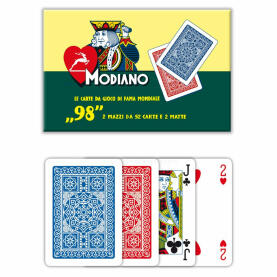 MODIANO POKER - playing cards RAMINO 98 - TRIPLEX 2x 54