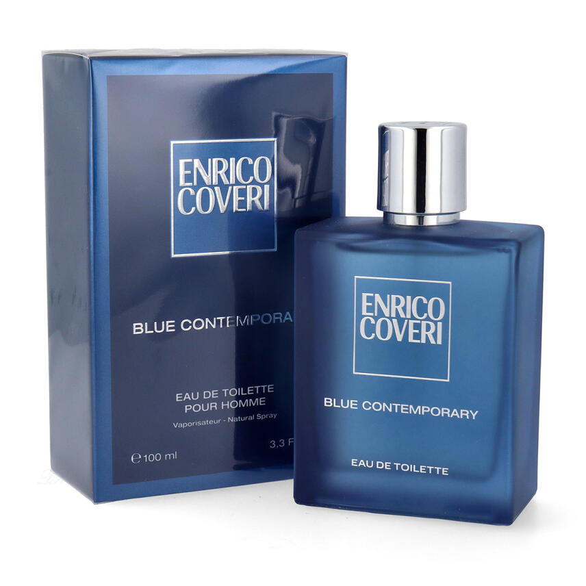 Enrico Coveri Blue Contemporary Eau de Toilette Herren 100 ml