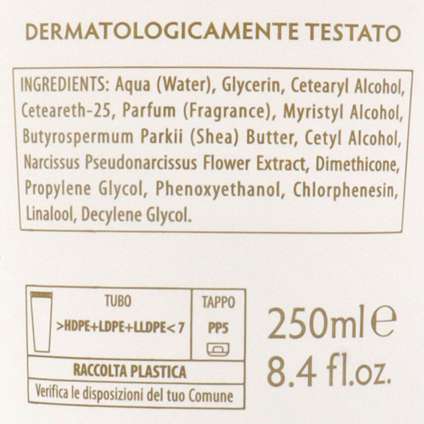 Giardino dei Sensi Narciso - Narzisse parf&uuml;mierte K&ouml;rperlotion 250ml