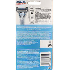 Gillette Skinguar Sensitive Systemrasierer + 4 Ersatzklingen