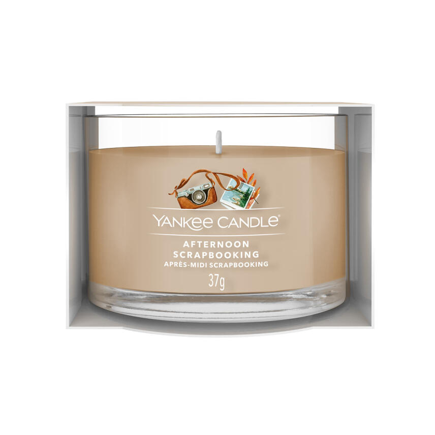 Yankee Candle Afternoon Scrapbooking Votivkerze im Glas 37 g