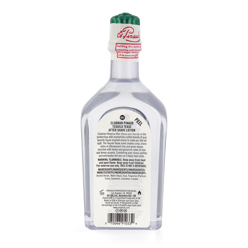 Clubman Pinaud Tequila Tease Aftershave 177 ml