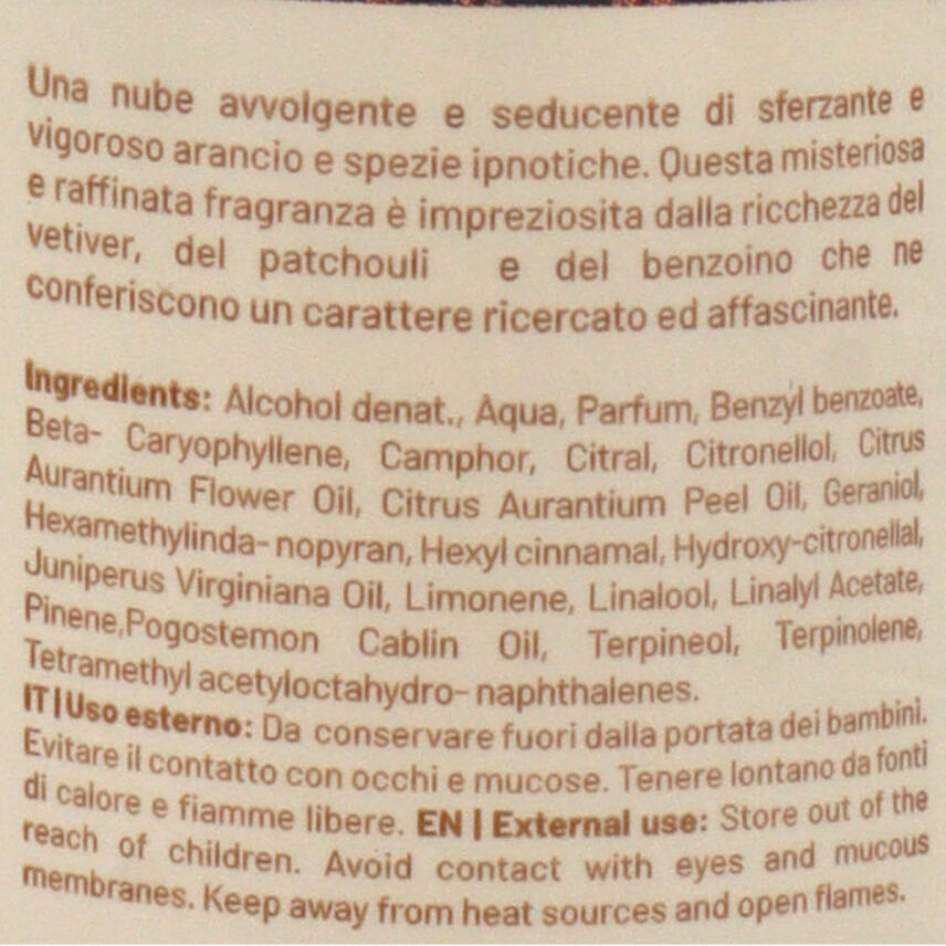 Compagnia delle Indie 83 Spezie e Vetiver Parfum de Voyage 100 ml