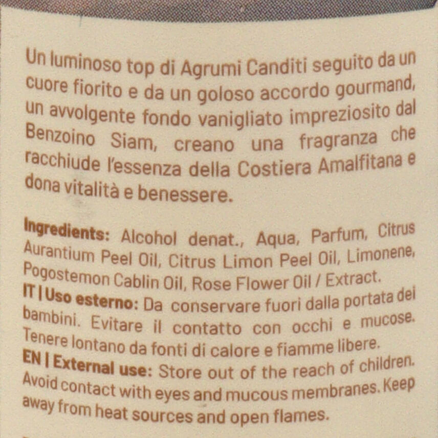 Compagnia delle Indie 3 Frutta Candida e Vaniglia Parfum de Voyage 100 ml