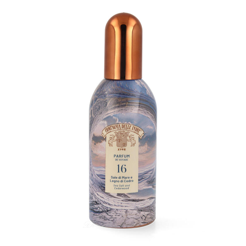 Compagnia delle Indie 16 Sale di Mare e Legno di Cedro Parfum de Voyage 100 ml