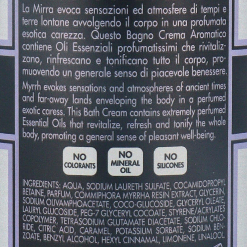 Tesori dOriente Myrrh Bath Cream 500 ml