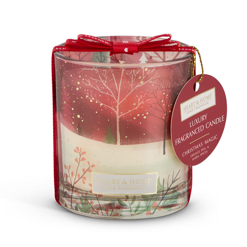 Heart &amp; Home Duftkerze Christmas Magic Luxury 200 g