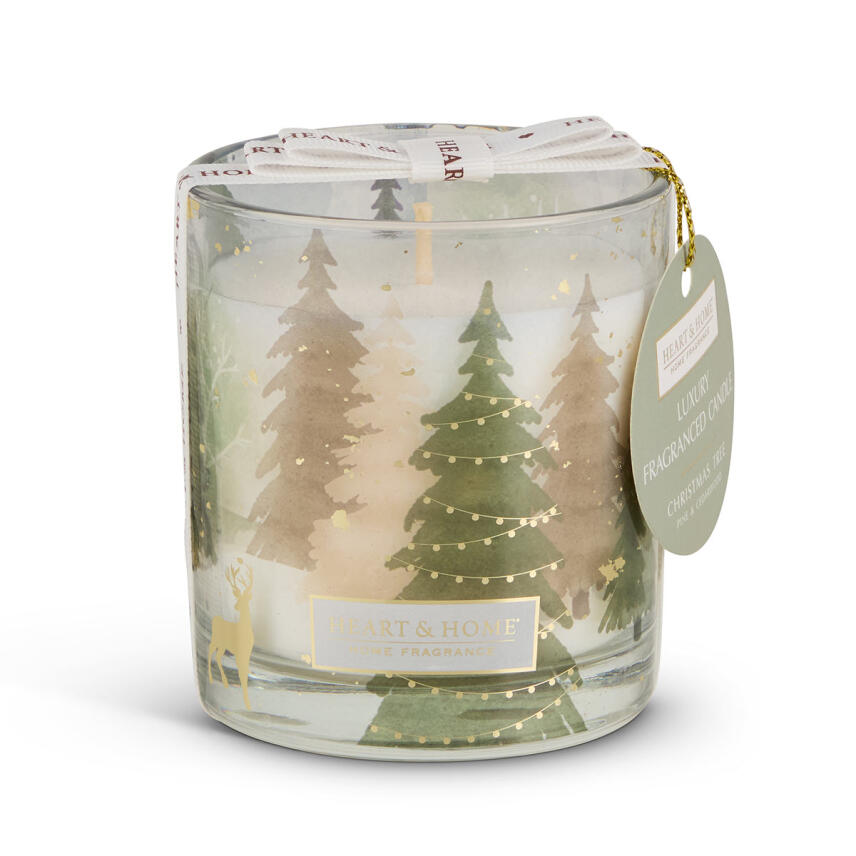 Heart &amp; Home Duftkerze Christmas Tree Luxury 200 g
