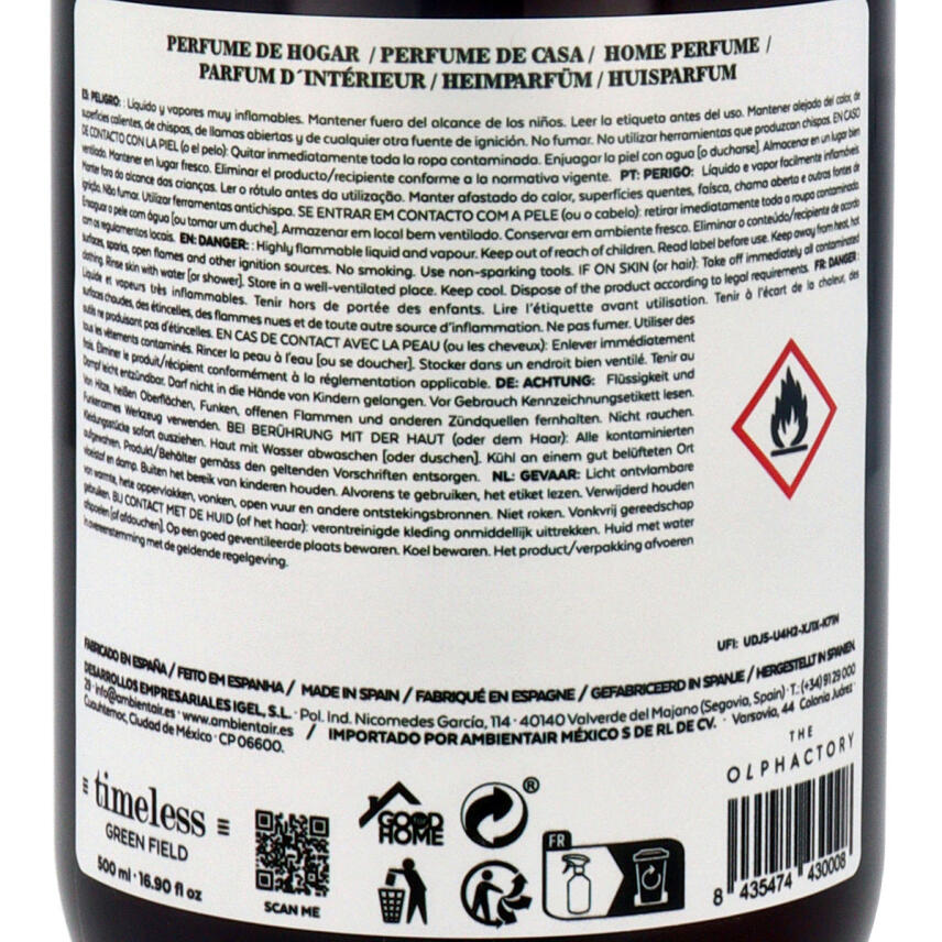 The Olphactory Timeless Green Field Home Parfume 500 ml