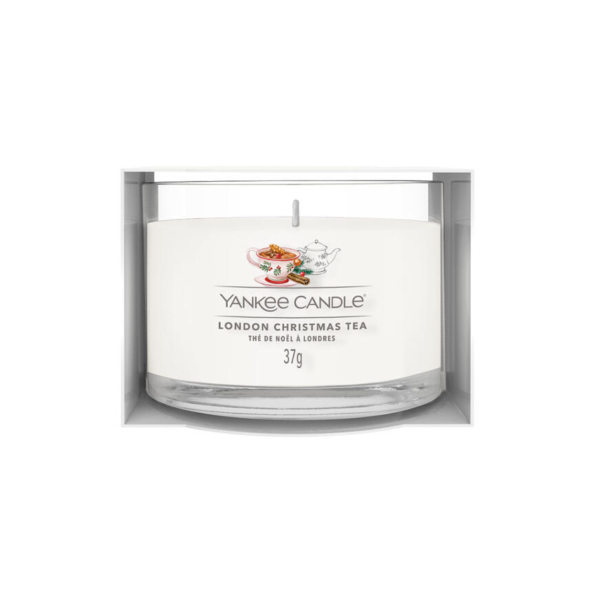 Yankee Candle London Christmas Tea Votivkerze im Glas 37 g