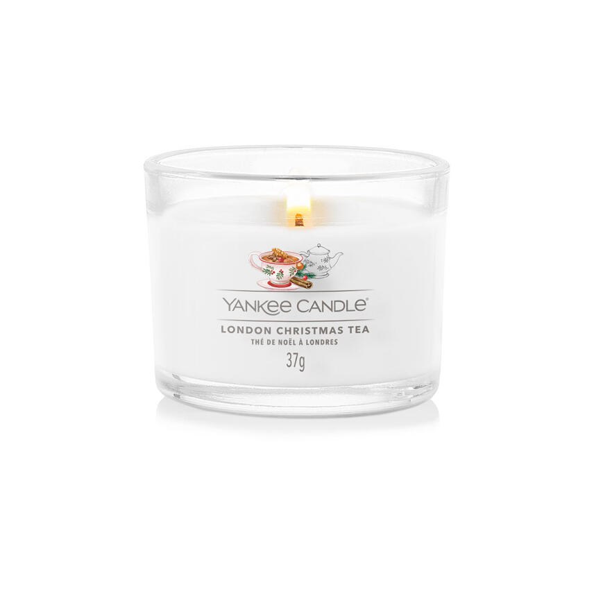 Yankee Candle London Christmas Tea Votivkerze im Glas 37 g