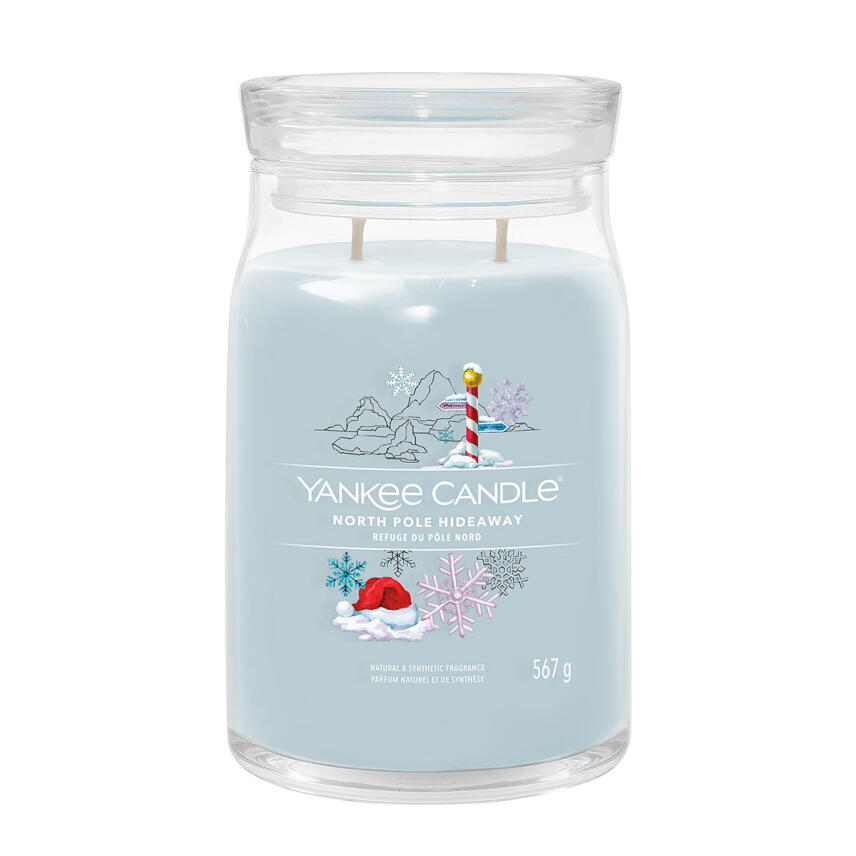 Yankee Candle North Pole Hideway Signature Duftkerze Gro&szlig;es Glas 567 g