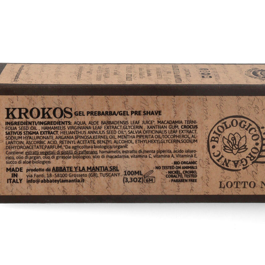 Abbate Y La Mantia Krokos Pre Shave Gel 100 ml
