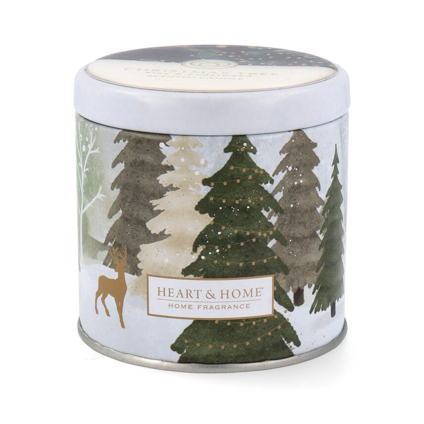 Heart &amp; Home Christmas Tree Duftdose Duftkerze 125 g