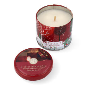 Heart & Home Christmas Magic Duftdose Duftkerze 125 g