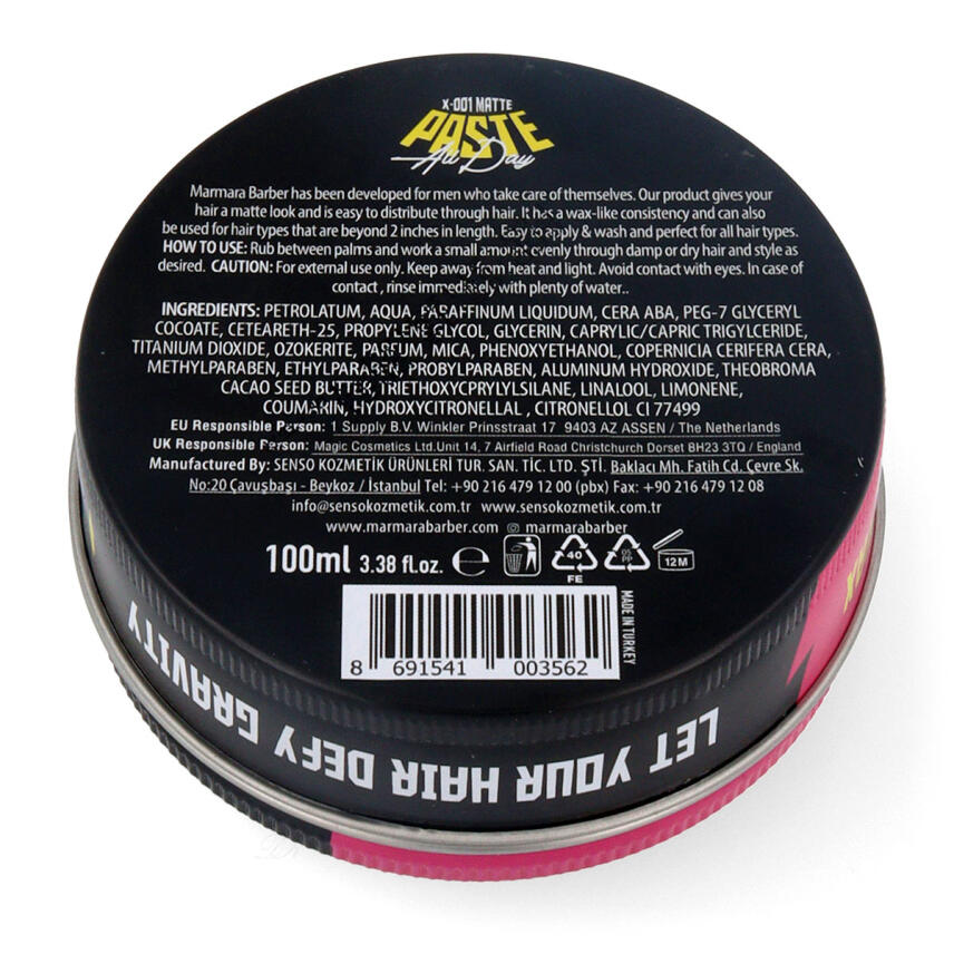 Marmara Barber Matte Paste100ml